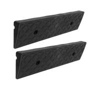 HEALSOPTHY 2 pièces Rampe Plastique pour Seuil et Trottoir Installation Facile sans Outil Compatible Hauteur Ajustable pour Scooter et Protection Entrée Polyvalente