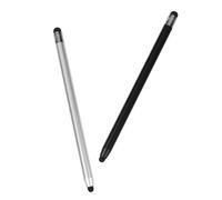 HEALSOPTHY 2 pièces Stylet Écran Tactile Double Tête Stylet Capacitif pour Téléphone Portable et Tablette Compatible Écrans Capacitifs