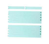HEALSOPTHY 2 Pièces Toise Murale Garçon Fille Bleue Règle de Croissance Amovible Plastique Mesure Précise Tableau Mural pour Garçon Fille Suivi Sécurisé Croissance
