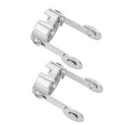 HEALSOPTHY 2 Rouleaux De Support Pour Découpeur Plasma Rouleau De Découpe Circulaire Guide De Découpe Pour Torche Plasma Accessoires Pour Découpeur À Arc Argent