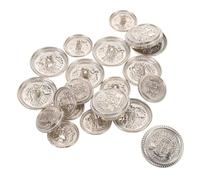 HEALSOPTHY 20 pièces Boutons Métalliques Vintage pour Blazer et Manteau Antique Résistants et Décoratifs pour Cardigans Couture Automne-hiver