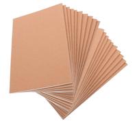 HEALSOPTHY 20 Pièces Carnet de Notes Supporte L'écriture Dessin 20 Cahiers Pages Blanches Non Lignées en Papier Kraft Activités de Loisirs Voyages