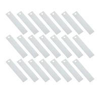 HEALSOPTHY 20 Pièces Électrode de Batterie en Cuivre Argenté pour Expériences Scientifiques Pommes de Terre et Fruits, Démonstrations Efficaces en Classe, Manuel D'instructions Inclus