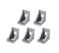 HEALSOPTHY 20 pièces Équerre Angle Aluminium Robuste pour Profilés Extrusion Fixation Solide pour Imprimante CNC et Robotique