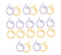 HEALSOPTHY 20 pièces Lot de Marqueurs de Maille Crochet Colorés Anneaux de Durables pour Tricot et Accessoires Couture