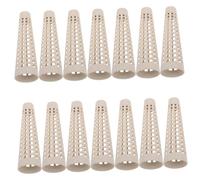 HEALSOPTHY 20 Pièces Tapered Yarn Cones with Mesh Design for Dyeing and Steaming Plastic Textile Bobbins Preventing Tangling Enhancing Airflow and Heat Dissipation for Efficient Yarn Handling
