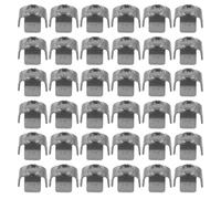 HEALSOPTHY 200 Écrous à Souder Filetés M6 pour Tube Carré 15x15 Mm en Tôle Métallique, Inserts Filetés Robustes pour Fixation Industrielle et Bricolage, Fournitures de Tubes