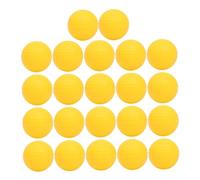 HEALSOPTHY 22 Pièces Balles Creuses Légères pour Entraînement de Swing Intérieur Balle de Pratique Souple et Sécurisée pour Golf Jouets Dexercice Jaunes