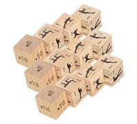 HEALSOPTHY 3 Ensembles Set de Dés pour Exercices Fitness Jeux Maison Accessoires Amusants pour Adultes