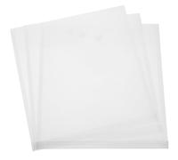 HEALSOPTHY 3 pièces Boîte de Rangement Documents Plastique Transparent avec Fermeture à Crochet et Boucle Organiseur Polyvalent pour et Classeurs Dossier Extensible pour Bureau et École