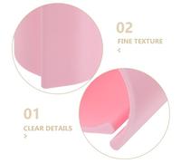 HEALSOPTHY 3 pièces Support Rouleau Toile Peinture Diamant Organiseur Anneau Antiroulis Rose pour Accessoires Art Strass