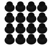 HEALSOPTHY 30 Pièces Mini Velvet Formal Hats Mini Top Hats for DIY Crafts Halloween Party Decorations Snowman Doll Magician Birthday and Family Gatherings