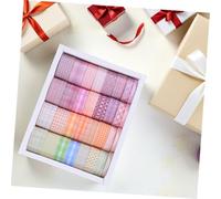 HEALSOPTHY 32 Rouleaux Ruban Washi Grille pour Scrapbooking DIY Décoratif Masking Tape pour Planners Projets Artistiques et Cadeaux