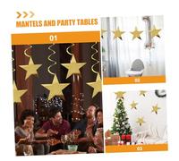 HEALSOPTHY 35 Pièces Découpes Papier Décoration Festive pour Mariage et Fête Accessoires de et Confettis pour Tableau et Mur