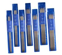 HEALSOPTHY 35 Pièces Set de Aiguilles à Tricoter Doubles Inoxydable Outils Multifonctions pour Tricot et Crochet Kit et pour Amateurs et