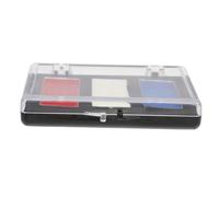 HEALSOPTHY 3pièces Peinture Visage Rouge Blanc Bleu Maquillage Corporel Fêtes Peinture Visage Sans Danger Dessin Fournitures De Fête