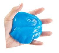 HEALSOPTHY 4 Paquets Gel de Nettoyage Clavier Ordinateur Pratique Élastique sans Résidu Multi Usage pour Poussière et Débris sur Clavier Tableau de Bord Ventilation Couleur Aléatoire