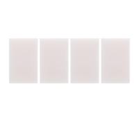 HEALSOPTHY 4 pièces Bloc de Sculpture Caoutchouc Professionnel pour Tampons DIY Gomme Tampon Colorée Outils de Gravure Artisanale pour Débutants et Amateurs