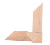 HEALSOPTHY 4 Pièces Casse Tête T Bois de Hêtre Puzzle Éducatif pour Adultes et Garçon Fille Développement Cognitif et Motricité Fine