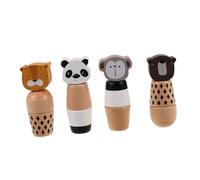 HEALSOPTHY 4 Pièces Jeu de Vis à Thème Animal pour Développement Motricité Fine Blocs à Visser Sécurisés pour Apprentissage Précoce et Fête École