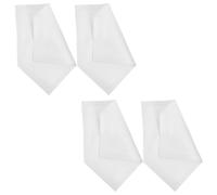 HEALSOPTHY 4 Pièces Plaque de Lancer Baseball Triangulaire TPE Blanc pour | Guidage Visuel Instantané, Portable et Légère, pour Pratique Solo et Terrains Extérieurs, Adultes et Instructeurs