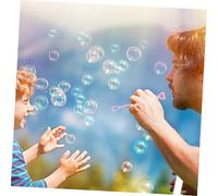 HEALSOPTHY 48 pièces Baguettes à Bulles Garçon Fille Réutilisables Jouets Bulles pour Fête Anniversaire Mix Couleur Portable