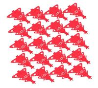 HEALSOPTHY 48 Pièces Range-Couverts Feutre pour Noël Porte-fourchettes De Noël Pochette pour Couverts De Décorations De Table De Fête De Rangement pour
