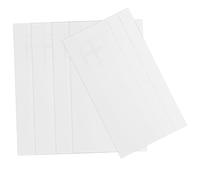 HEALSOPTHY 5 feuilles Lot de Supports Carrés Mousse Adhésive Double Face Ruban Mousse Autocollant pour Scrapbooking Décoration DIY et Manuels