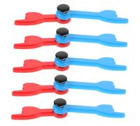 HEALSOPTHY 5 Pièces Aiguilles Horloge Éducatives Plastique pour Jeux de Société Accessoires Sûrs pour Garçon Fille Remplacements Robustes pour Mécanismes Horlogers DIY