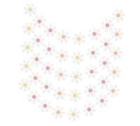 HEALSOPTHY 5 pièces Bannière Suspendue Marguerite pour Décoration Anniversaire Guirlande Papier Accessoire Photo Fête et Décor Mural