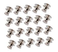 HEALSOPTHY 50 Ensembles Flat Topper Tie Tacks with Clutch Back Pin Tack with Back for Scarfs Bags Clothes Durable Easy to Install