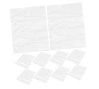HEALSOPTHY 50 Paquet Transparents Pour Bouquet De Fleurs En Pe, Sachets à Eau Absorbanт En Coton Pour Maintien D’humidité, Emballage Floral 50 Pièces, Protection Insectes Pour Fleuristes Et Événements