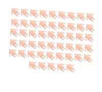 HEALSOPTHY 50 pièces DIY Doll Body Models for Naked Doll Body Accessories for Crafting and Dressing Up Safe Polished Surface Set