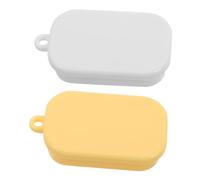 HEALSOPTHY 50 Pièces Miniature Lunch Box Toy with Divided Compartments for Dollhouse Playset DIY Portable Kitchen Accessories for Pretend Food Organization and Creativity