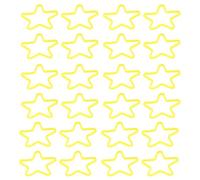 HEALSOPTHY 50 Pièces Rubber Bands for Stage and Conjuring Star Shape Elastic Trick Bands for Magician Performance and Party Entertainment