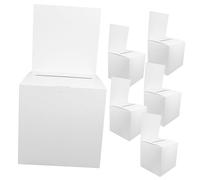 HEALSOPTHY 6 pièces Boîte à Tirage Multifonction Boîte à Dons Urne de Vote pour Fête pour Tickets pour Loterie et Collecte de Fonds
