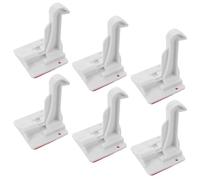 HEALSOPTHY 6 Pièces Serrure de Sécurité sans Perçage Verrou Invisible pour Garçon Fille Installation Facile et Protection pour Tiroirs et Armoires de Cuisine