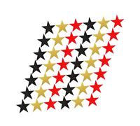 HEALSOPTHY 60 Pièces Découpées Papier Couleurs Décoration Murale pour Bureau et Salle de Classe Accessoire Créatif pour Tableaux et Bricolage