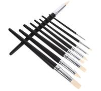 HEALSOPTHY 9 Pièces Lot de Outils Modelage Argile avec Pointes Souples Noires Stylo Sculpture Précision pour Peinture et Modelage Argile