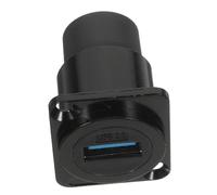 HEALSOPTHY Adaptateur USB Femelle à Femelle pour Montage Panneau Étanche Connecteur Traversée Cloison Résistant et Installation Facile Transmission de Données Haute Vitesse