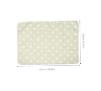 HEALSOPTHY Alèses Lavables Coton Pour Garçon Fille Adultes Et Animaux De Compagnie Protège-matelas Réutilisable Pour Urine Et Pipi Au Lit Empêche Fuites