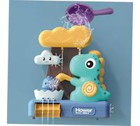 HEALSOPTHY Bain Garçon Fille Dinosaure Forme Cartoon Ventouse Forte Jeu Éveil Piscine et Bain pour Garçon Fille