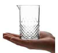HEALSOPTHY Bar Mixing Glass 700ml Crystal Cocktail Mixer Verre Thick Bottom Round Shape For Precise Drink Stirring