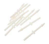 HEALSOPTHY Bâtonnets de Broyage Jetables en Plastique pour Tubes de Microcentrifugation 1,5 Ml - Lot de 10 Pilons Miniatures pour Mélange et Homogénéisation D’échantillons en