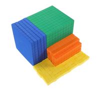 HEALSOPTHY Blocs Mathématiques Mousse pour Garçon Fille Éducatif Base Dix Matériel Pédagogique pour Apprentissage Précoce Jouets de Calcul et Manipulation pour Développement Scolaire