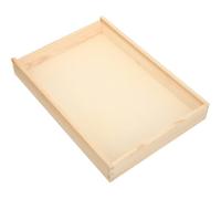 HEALSOPTHY Boîte de Collecte en Bois Naturel 32X23X45 CM Couvercle Transparent pour Spécimens D’Insectes Vitrine à Spécimens Vintage pour Rangement et Exposition Décorative