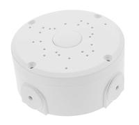 HEALSOPTHY Boîte de Jonction Étanche pour Caméra de Sécurité Protection Câble Extérieure Capacité Installation Mur Plafond Plastique
