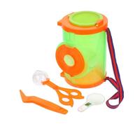 HEALSOPTHY Boîte Observation Transparent Kit Specimen Multi-Usage pour Garçon Fille Scientifique Éducatif pour Capturer et Exposer Plantes et Petits Objets Facile à Ouvrir pour Jeux