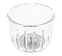 HEALSOPTHY Bol Verre pour Préparation Alimentaire Résistant Chaleur avec Joint et Compatible Mixeur Transparent Compatible Lave-vaisselle et Congélateur