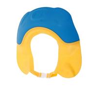 HEALSOPTHY Bonnet Garçon Fille Ajustable Silicone Doux Protection Lavage Cheveux Étanche Chapeau Bain Garçon Fille avec Visière Protège Oreilles pour Tout Petits